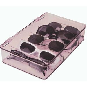 Savvy Spaces  Pink Acrylic Eyeglass Organizer